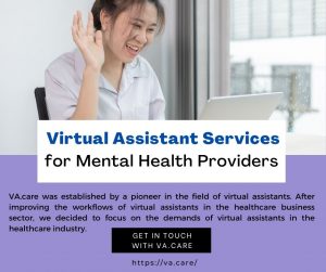 virtual assistant services for mental health providers